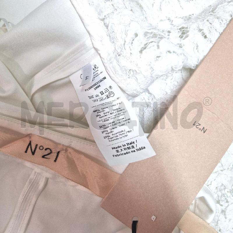 GONNA N21 BIANCA CON PIZZO NUOVA | Mercatino dell'Usato Cervia 5