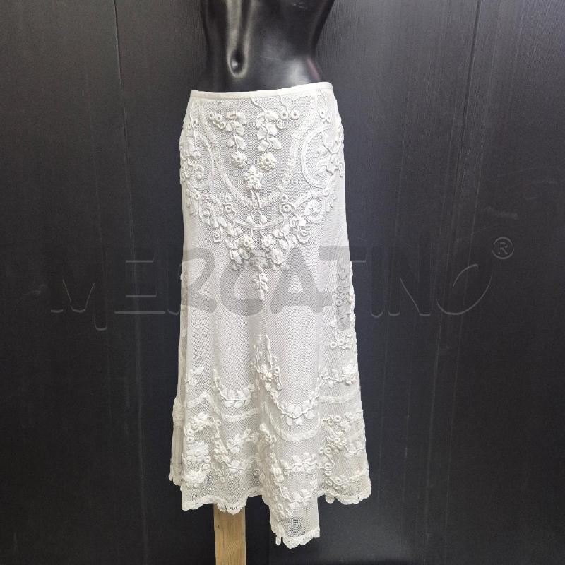 GONNA RALPH LAUREN BIANCA FIORI IN RILIEVO | Mercatino dell'Usato Cervia 3