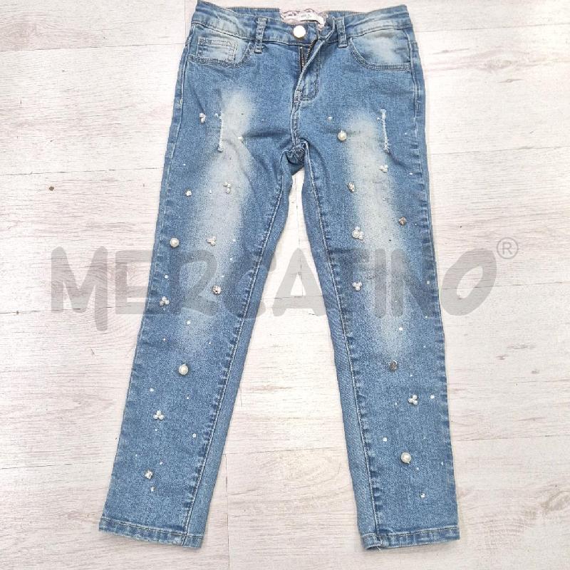 JEANS BIMBA RELISH PERLINE E STRASS | Mercatino dell'Usato Cervia 1