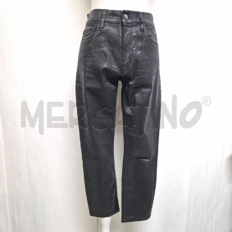 JEANS DONNA CYCLE NERO LAMINATO | Mercatino dell'Usato Cervia 1