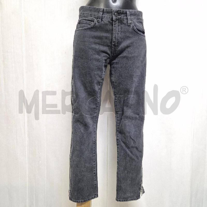JEANS DONNA DEPARTMENT FIVE PIOMBO CERNIERA LATERALE | Mercatino dell'Usato Cervia 1