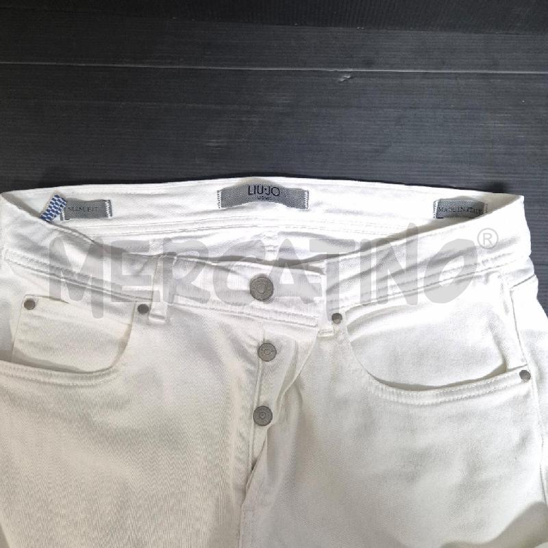 JEANS UOMO LIUJO BIANCHI | Mercatino dell'Usato Cervia 4