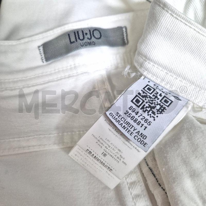 JEANS UOMO LIUJO BIANCHI | Mercatino dell'Usato Cervia 5
