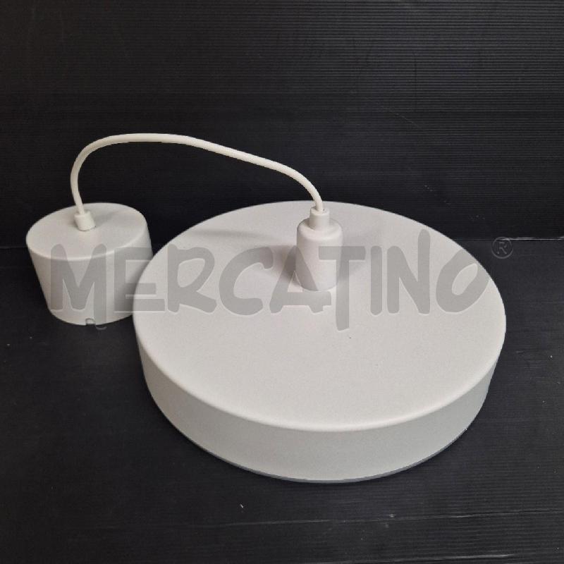 LAMPADARIO A SOSPENSIONE IKEA NYMANE BIANCO ROTONDO | Mercatino dell'Usato Cervia 2