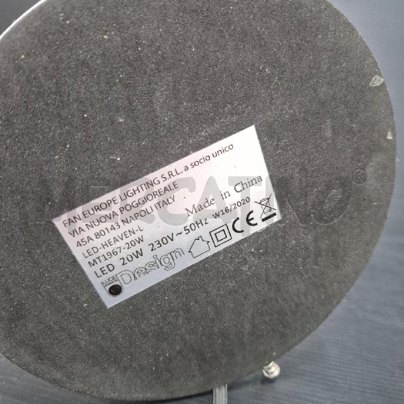 LAMPADA DA TAVOLO SPIRALE LED HEAVEN FAN EUROPE | Mercatino dell'Usato Cervia 5