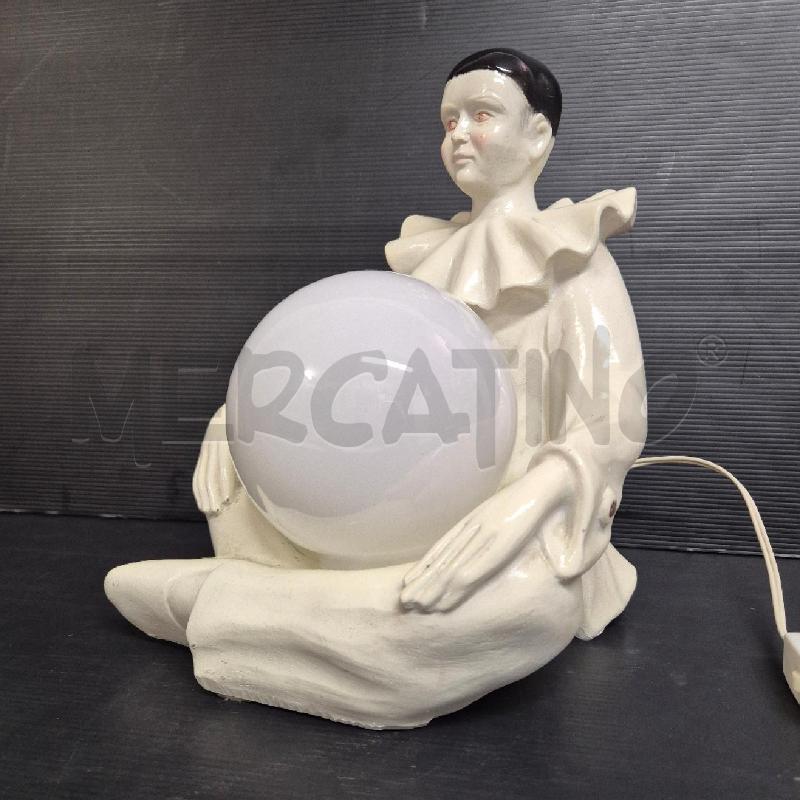 LAMPADA PIERROT SFERA BIANCA LUCIDA | Mercatino dell'Usato Cervia 3