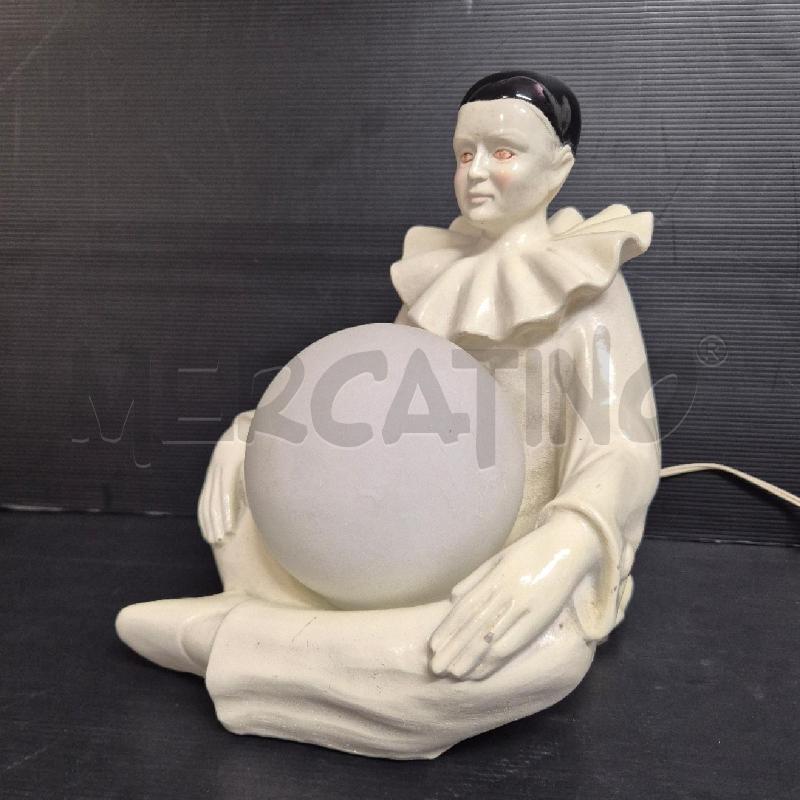 LAMPADA PIERROT SFERA SATINATA BIANCA | Mercatino dell'Usato Cervia 2