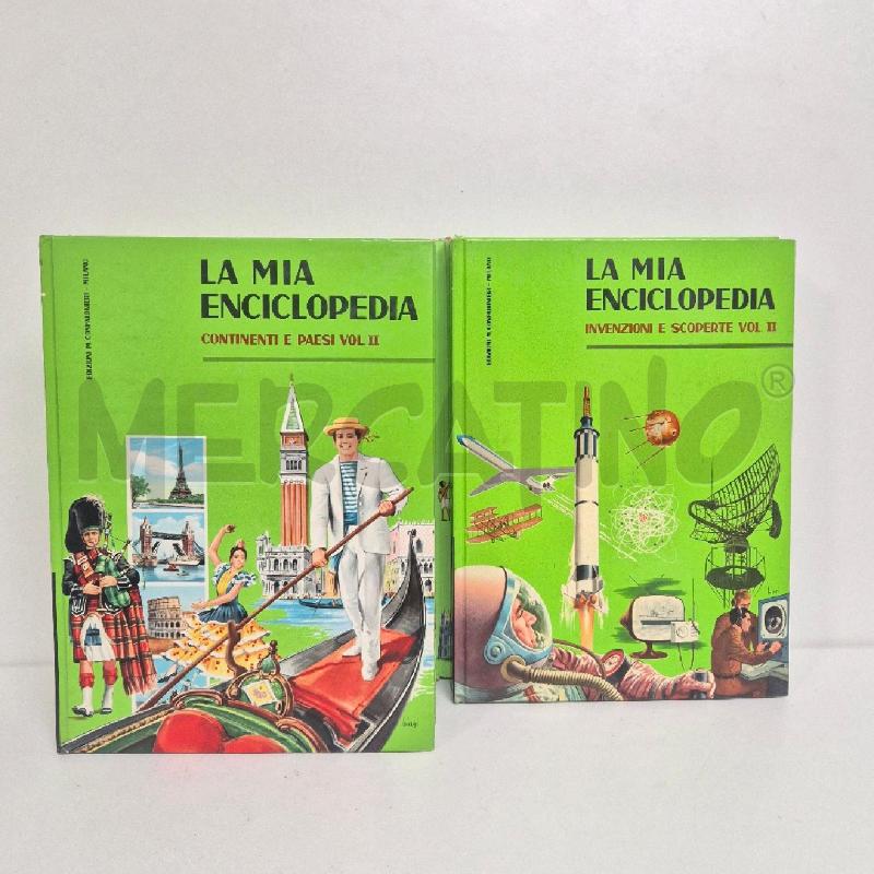 LA MIA ENCICLOPEDIA EDIZIONI M. CONFALONIERI MILANO 11 VOLUMI | Mercatino dell'Usato Cervia 2