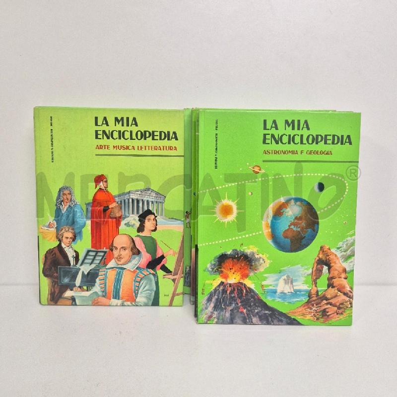 LA MIA ENCICLOPEDIA EDIZIONI M. CONFALONIERI MILANO 11 VOLUMI | Mercatino dell'Usato Cervia 3