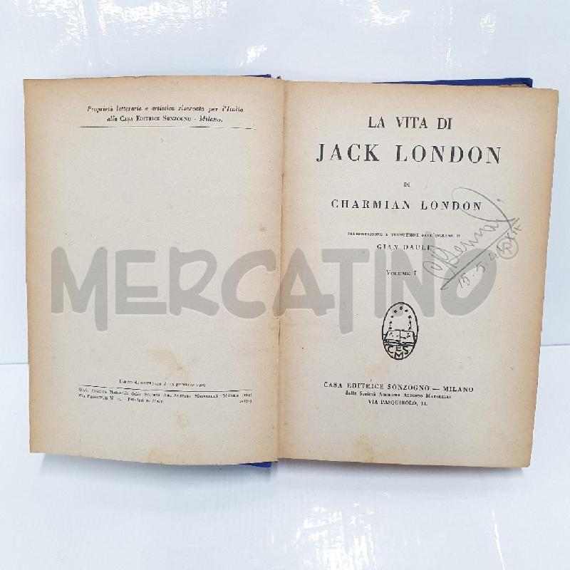 LA VITA DI JACK LONDON X2 | Mercatino dell'Usato Cervia 3