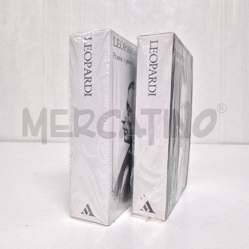 LEOPARDI POESIE E PROSE 2 VOLUME I MERIDIANI | Mercatino dell'Usato Cervia 3