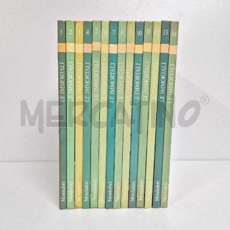 LIBRI COLLANA COMPLETA LE IMMORTALI MONDADORI | Mercatino dell'Usato Cervia 1