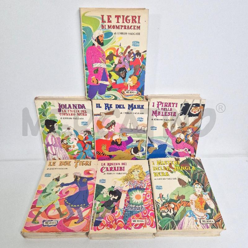LIBRI X7 EMILIO SALGARI MURSIA | Mercatino dell'Usato Cervia 3