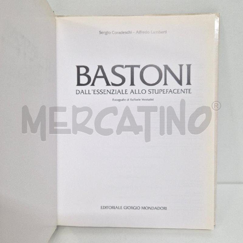 LIBRO BASTONI DALL'ESSENZIALE ALLO STUPEFACENTE | Mercatino dell'Usato Cervia 3