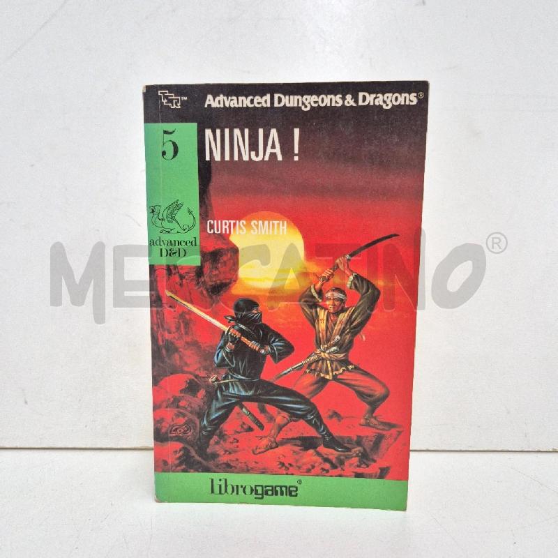 LIBRO GAME NINJA ADVANCED D&D PRIMA RISTAMPA | Mercatino dell'Usato Cervia 1