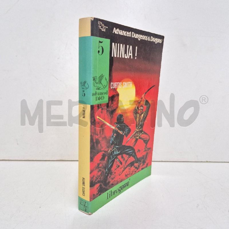 LIBRO GAME NINJA ADVANCED D&D PRIMA RISTAMPA | Mercatino dell'Usato Cervia 3