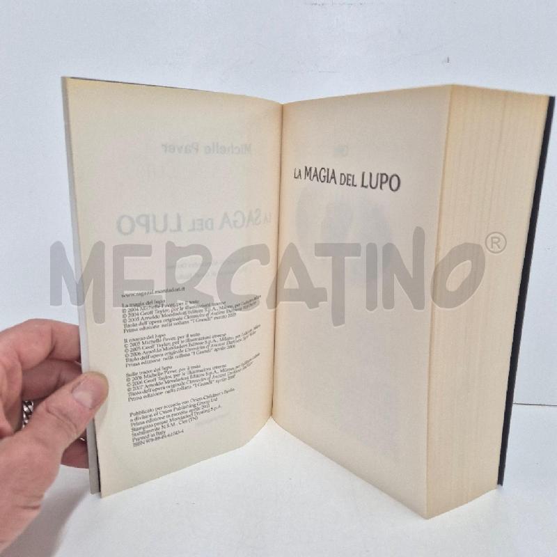 LIBRO LA SAGA DEL LUPO | Mercatino dell'Usato Cervia 5