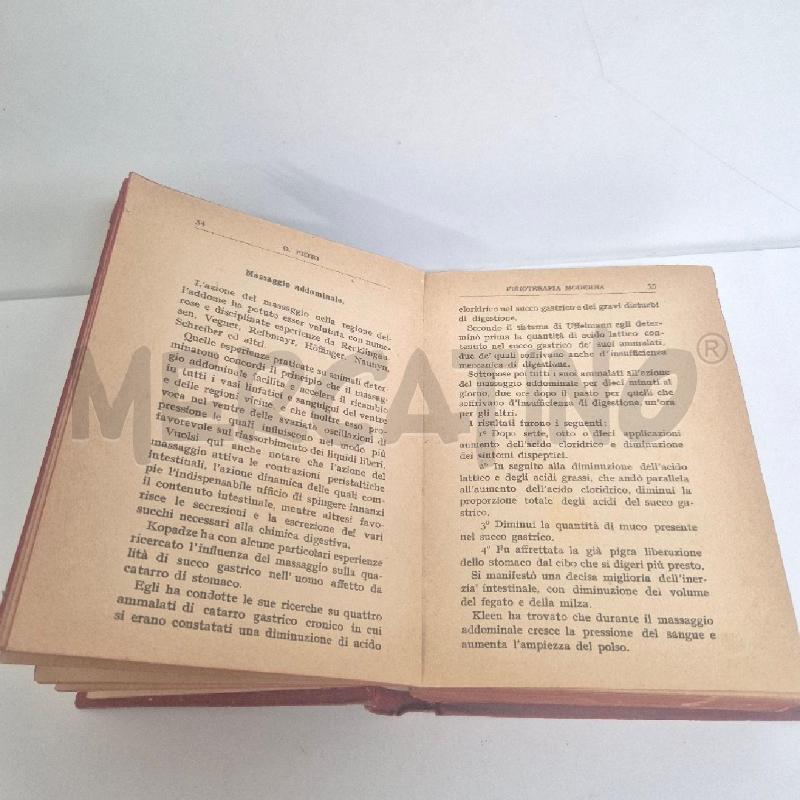 LIBRO MANUALE DI FISIOTERAPIA MODERNA DEL DOTT. O. PETRI 1910 | Mercatino dell'Usato Cervia 4