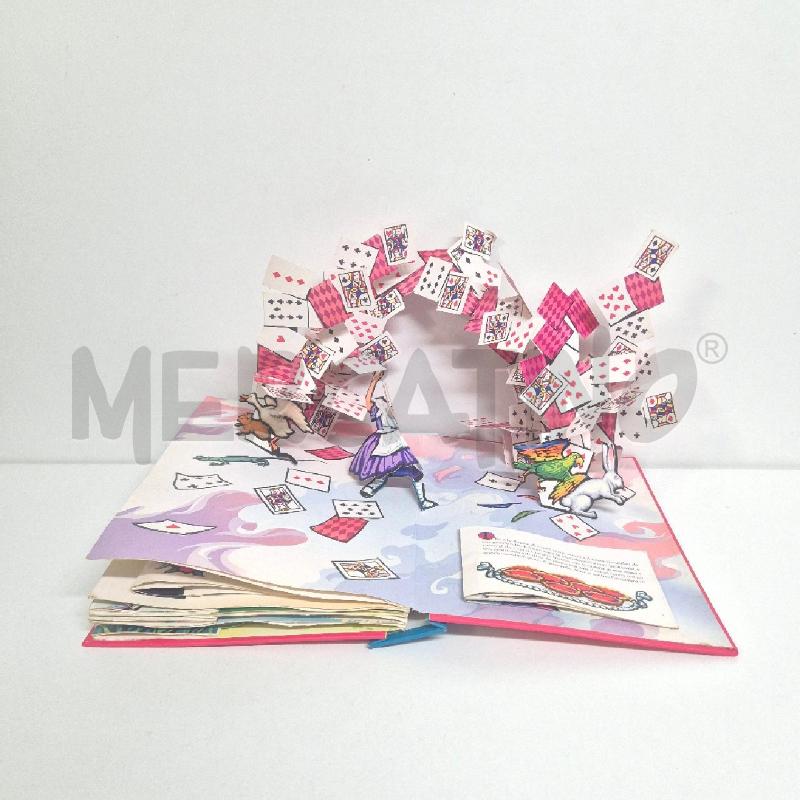 LIBRO POPUP ALICE NEL PAESE DELLE MERAVIGLIE DI ROBERT SABUDA | Mercatino dell'Usato Cervia 5