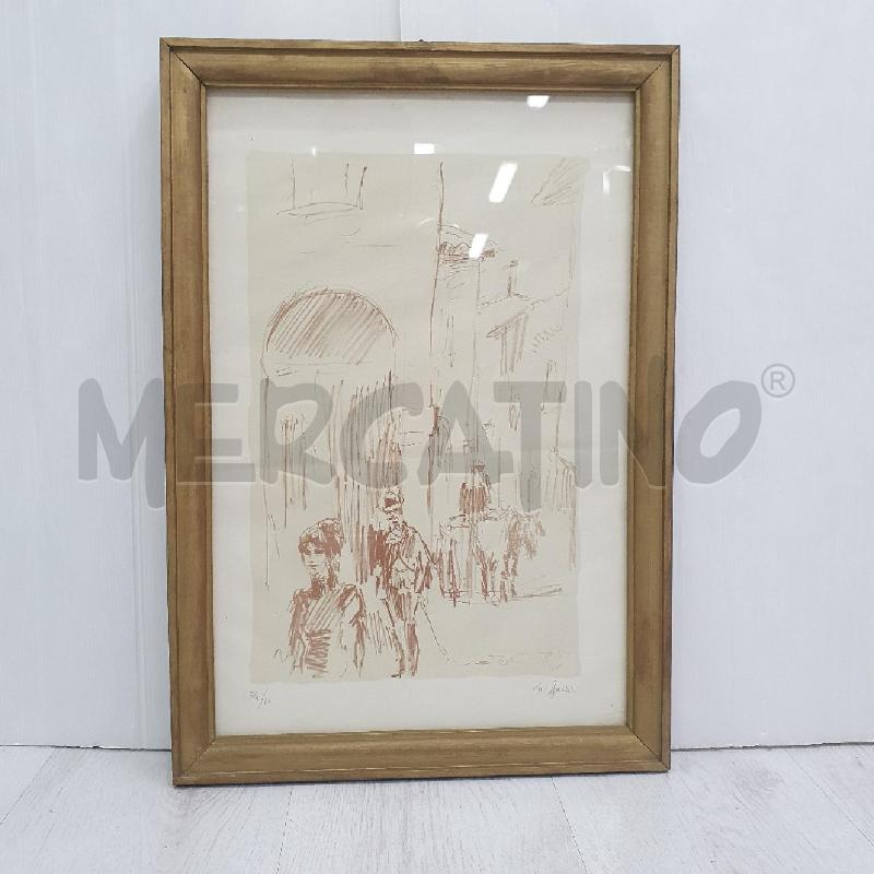 LITOGRAFIA SCORCIO VITA UMBERTO SGARZI | Mercatino dell'Usato Cervia 1