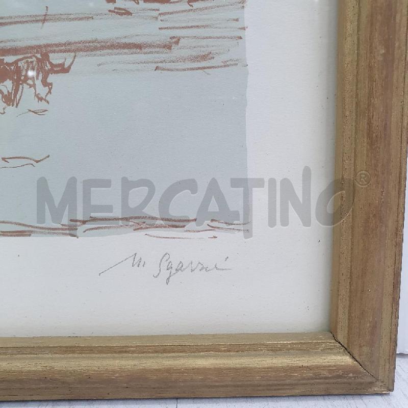 LITOGRAFIA SCORCIO VITA UMBERTO SGARZI  | Mercatino dell'Usato Cervia 3