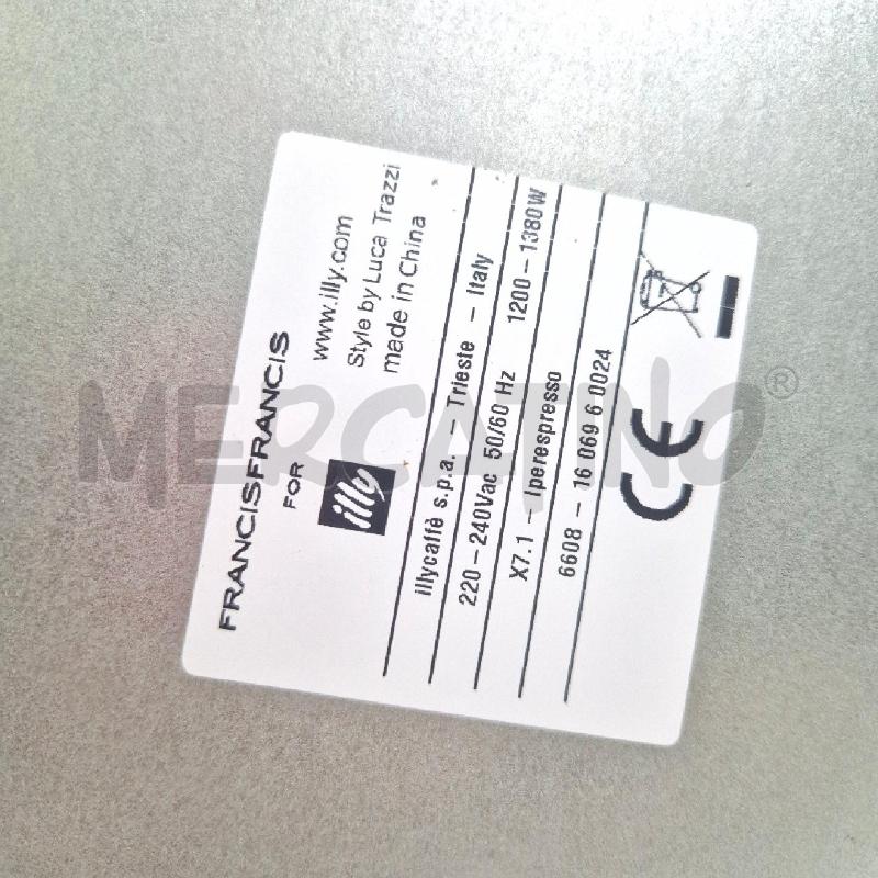 MACCHINA CAFFE' ILLY X7.1 IPERESPRESSO | Mercatino dell'Usato Cervia 5