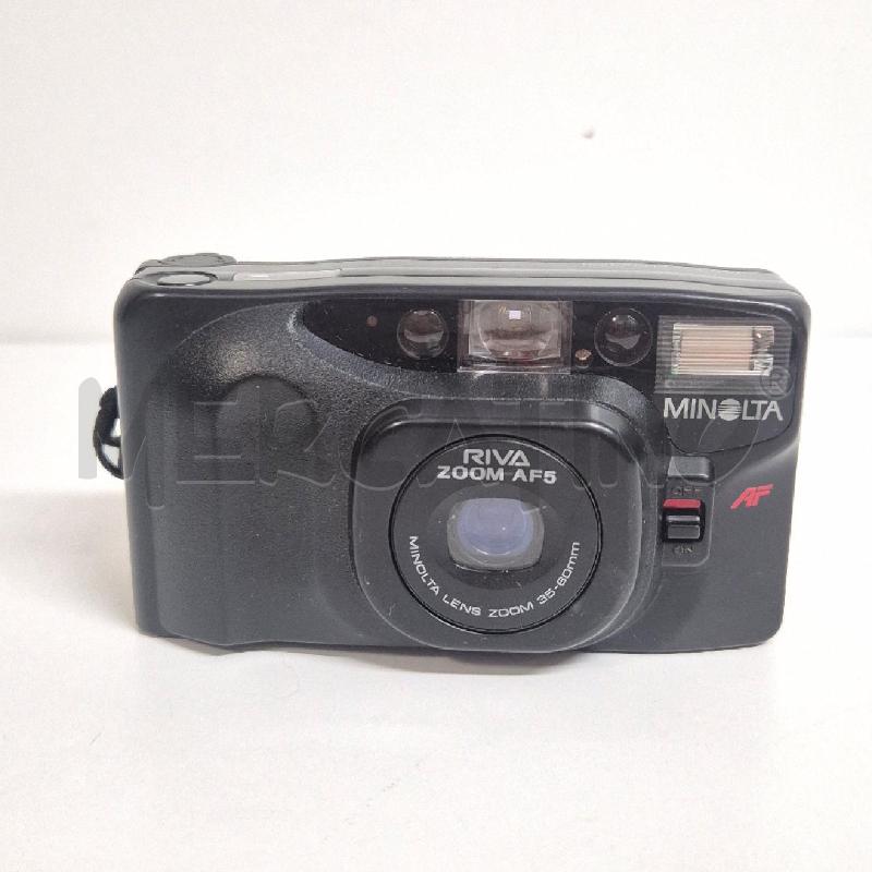 MACCHINA FOTOGRAFICA MINOLTA AF RIVA ZOOM AF5 | Mercatino dell'Usato Cervia 1