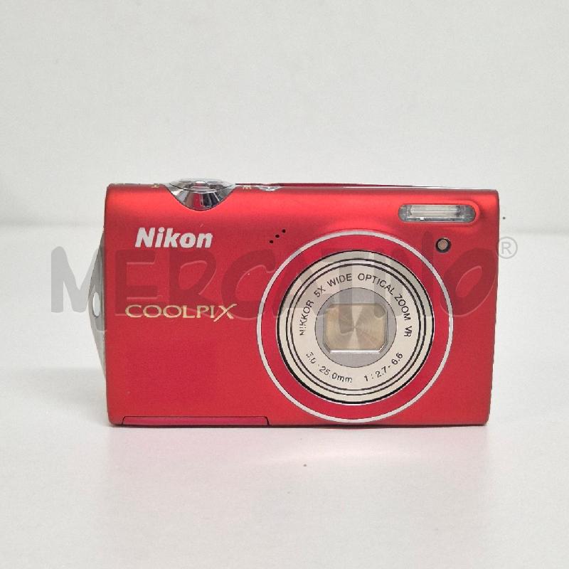MACCHINA FOTOGRAFICA NIKON COOLPIX S5100 ROSSA | Mercatino dell'Usato Cervia 1