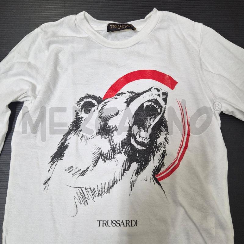 MAGLIA BAMBINO TRUSSARDI BIANCO   | Mercatino dell'Usato Cervia 2