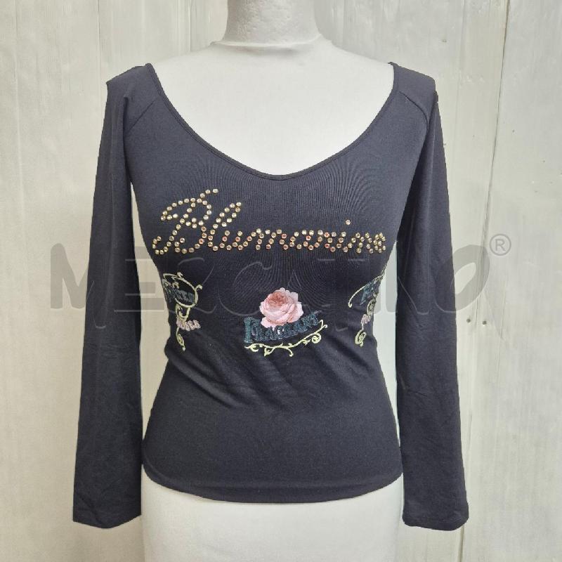 MAGLIA DONNA BLUMARINE NERA STRASS | Mercatino dell'Usato Cervia 1