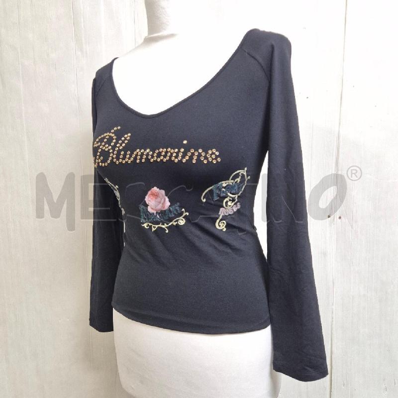 MAGLIA DONNA BLUMARINE NERA STRASS | Mercatino dell'Usato Cervia 3