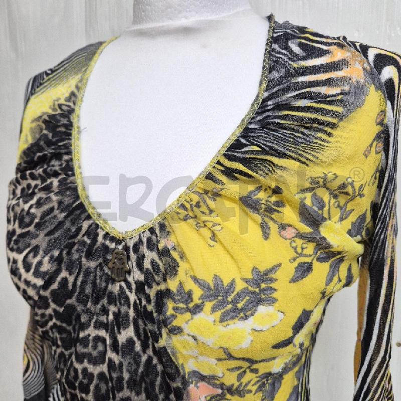 MAGLIA DONNA CLASS ROBERTO CAVALLI NERO GIALLO | Mercatino dell'Usato Cervia 2