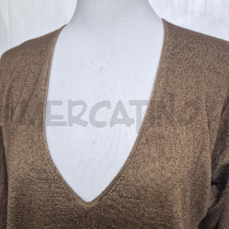 MAGLIA DONNA FALCONERI CASHMERE MARRONE | Mercatino dell'Usato Cervia 2