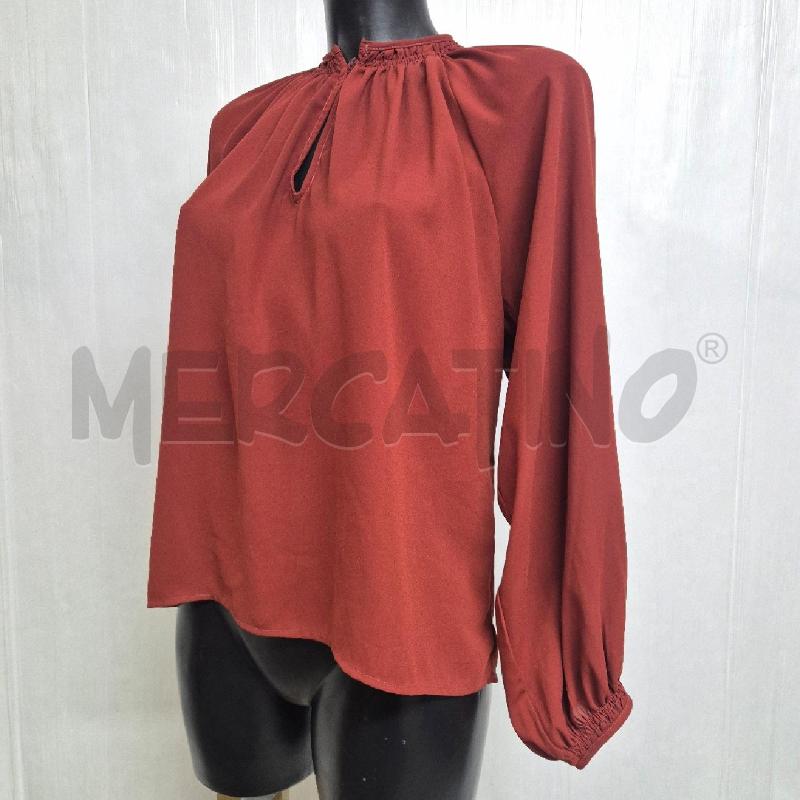 MAGLIA DONNA MERCI MATTONE | Mercatino dell'Usato Cervia 3