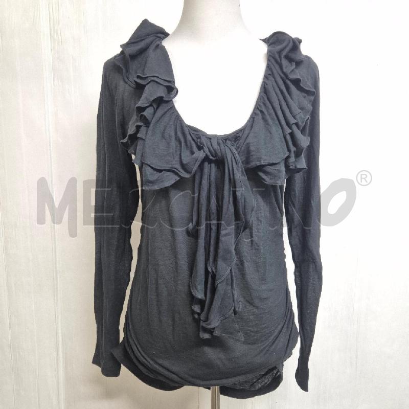 MAGLIA DONNA RALPH LAUREN NERA ROUCHES | Mercatino dell'Usato Cervia 1