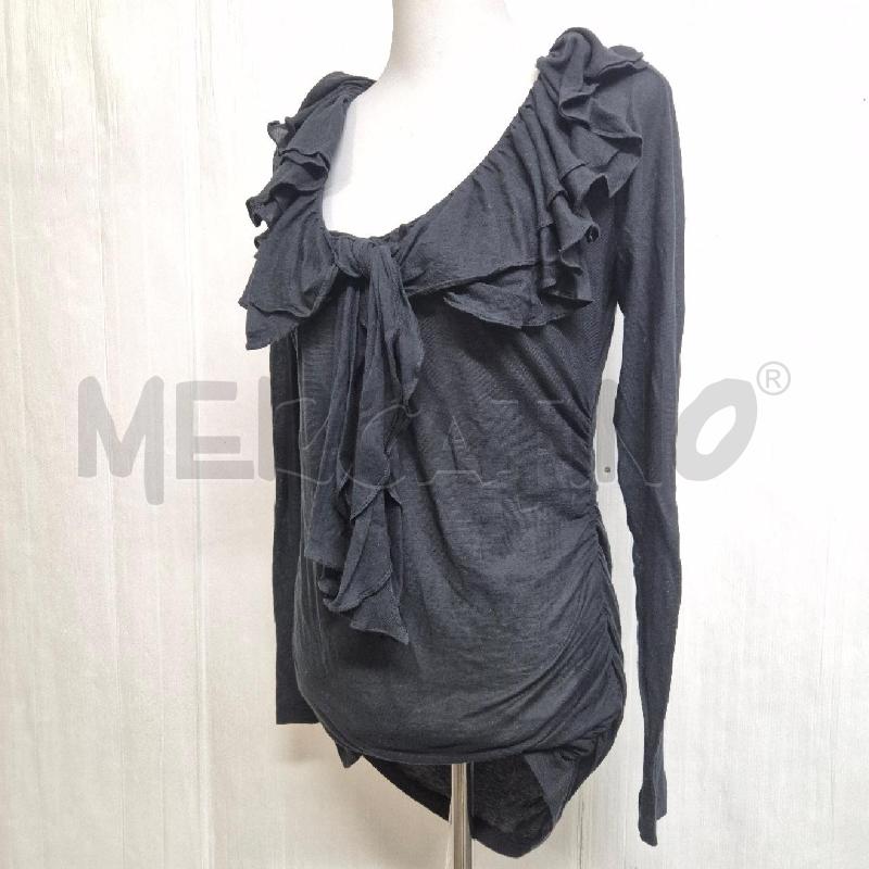 MAGLIA DONNA RALPH LAUREN NERA ROUCHES | Mercatino dell'Usato Cervia 3