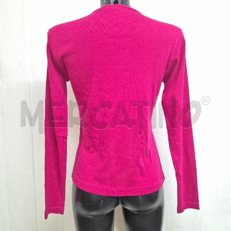 MAGLIA DONNA SONIA RYKIEL FUCSIA CON STRASS | Mercatino dell'Usato Cervia 4