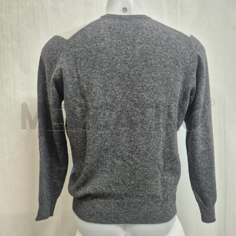 MAGLIA UOMO BALLANTYNE GRIGIO ROMBI LANA | Mercatino dell'Usato Cervia 4