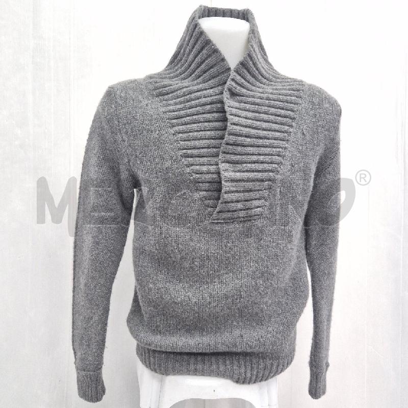MAGLIA UOMO MAURO GRIFONI GRIGIO A V | Mercatino dell'Usato Cervia 1