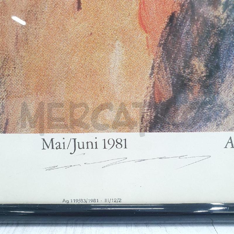 MANIFESTO ERNESTO TRECCANI MAI JUNI 1981 | Mercatino dell'Usato Cervia 3