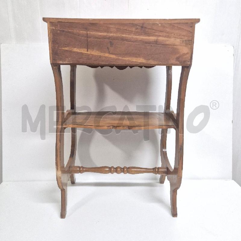 MOBILETTO LEGNO 1 CASSETTO SAGOMATO GAMBE A LIRA | Mercatino dell'Usato Cervia 4