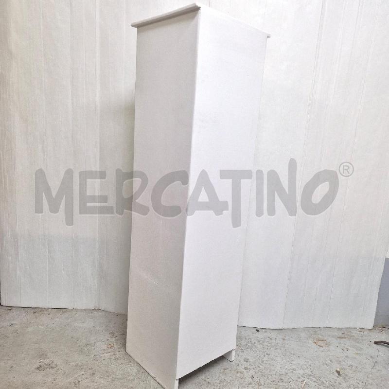 MOBILETTO VETRINA 1 ANTA 3 RIPIANI BIANCO | Mercatino dell'Usato Cervia 5