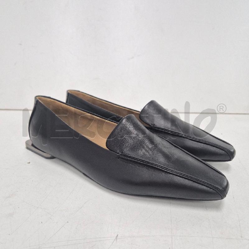 MOCASSINI DONNA MAX MARA NER8I TACCO QUADRATO | Mercatino dell'Usato Cervia 1