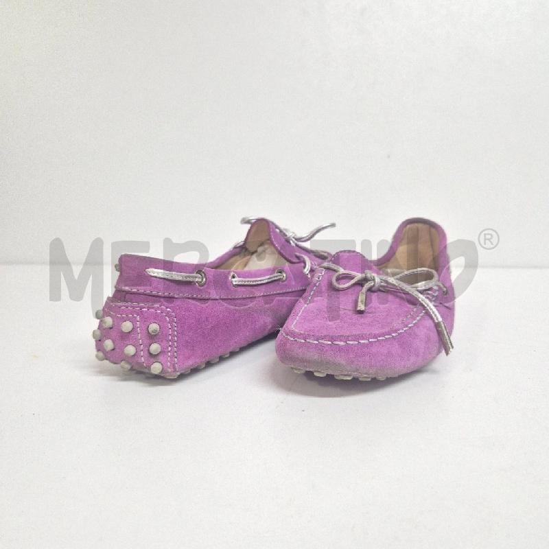 MOCASSINI DONNA TOD'S GLICINE LACCIO ARGENTATO | Mercatino dell'Usato Cervia 4