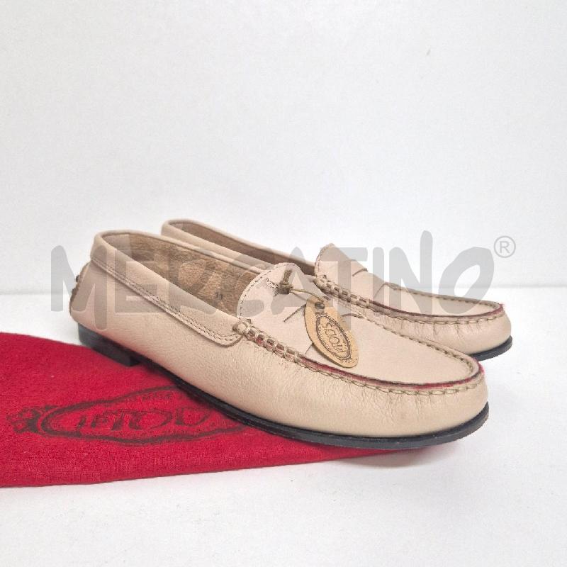 MOCASSINI DONNA TOD'S PANNA | Mercatino dell'Usato Cervia 1