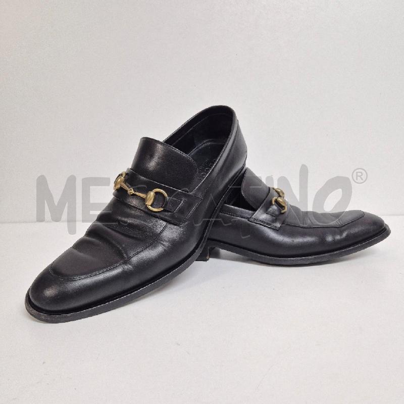 MOCASSINI PELLE UOMO GUCCI FIBBIA DORATA | Mercatino dell'Usato Cervia 3
