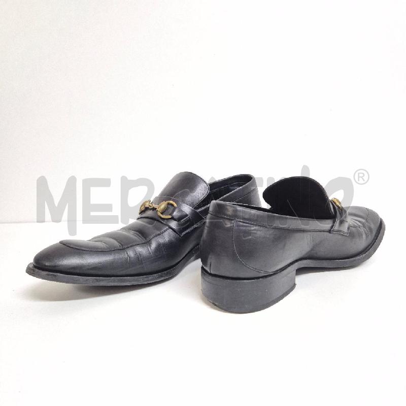 MOCASSINI PELLE UOMO GUCCI FIBBIA DORATA | Mercatino dell'Usato Cervia 4