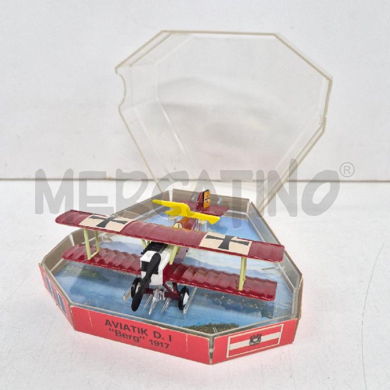 MODELLINO AEREO EDISON AVIATIK D. I BERG 1917 | Mercatino dell'Usato Cervia 1