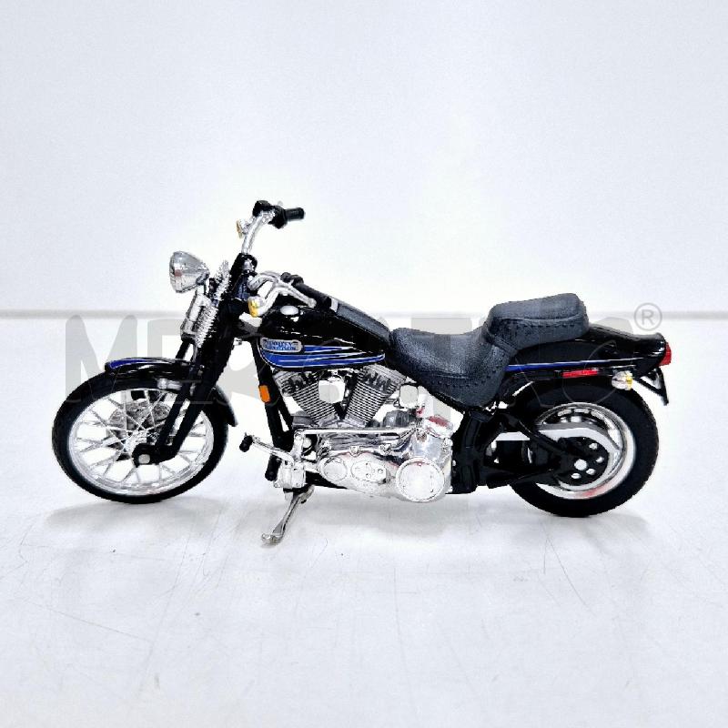 MODELLINO MOTO HARLEY DAVIDSON BAD BOY NERA | Mercatino dell'Usato Cervia 1