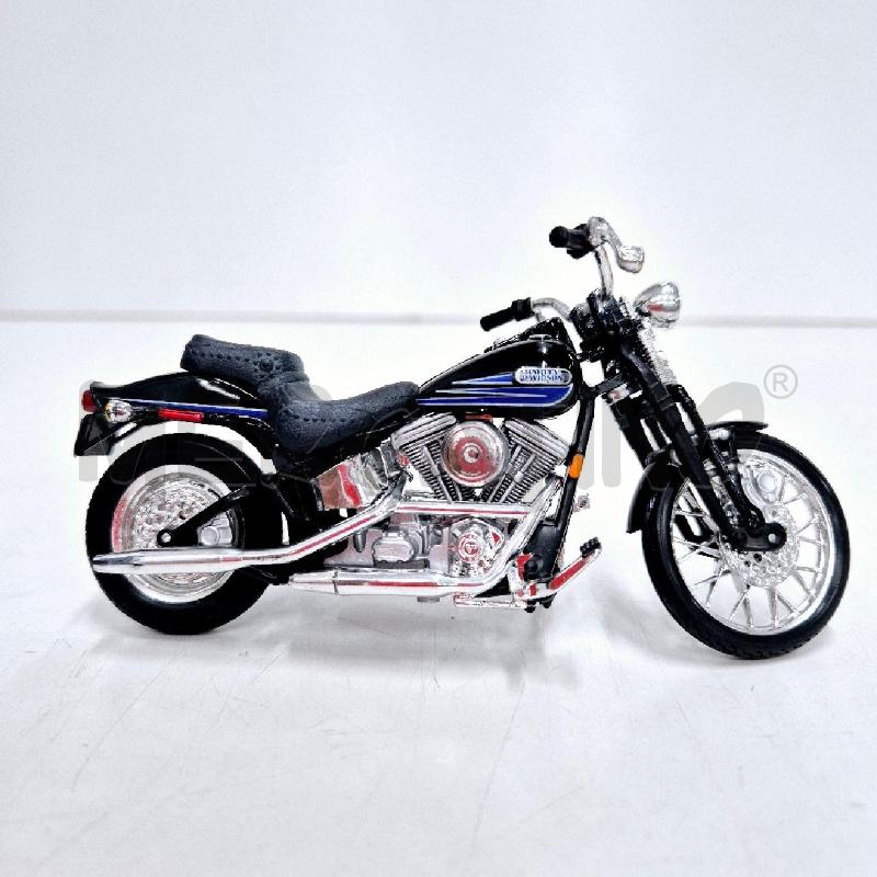 MODELLINO MOTO HARLEY DAVIDSON BAD BOY NERA | Mercatino dell'Usato Cervia 2